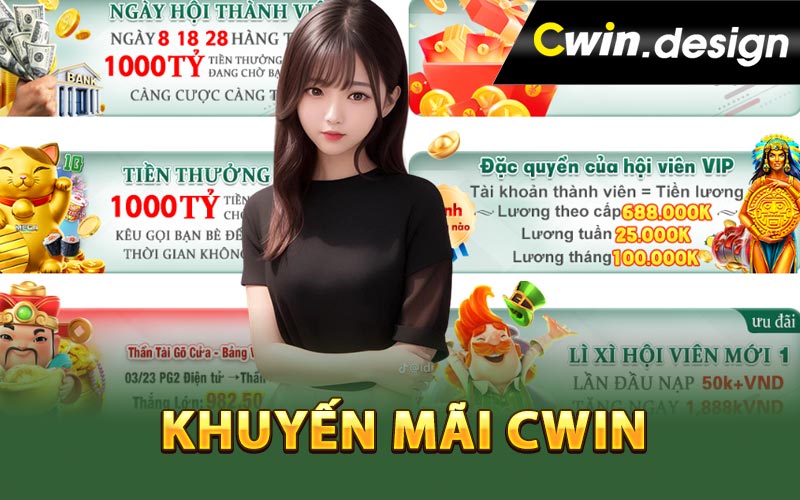 Thôn tin khuyến mãi Cwin